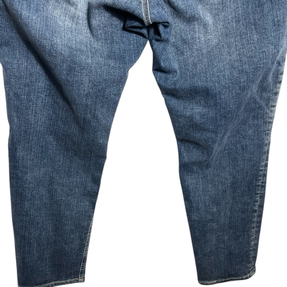 SILVER jeans sizeβ 20 Girlfriend Mid-Rise Slim Blue Jeans BEAUTIFUL π - Picture 8 of 12